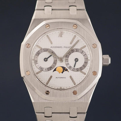 Audemars Piguet Royal Oak 25654ST.OO.0944ST.01 Perpetual Calendar Stainless Steel Silver Dial