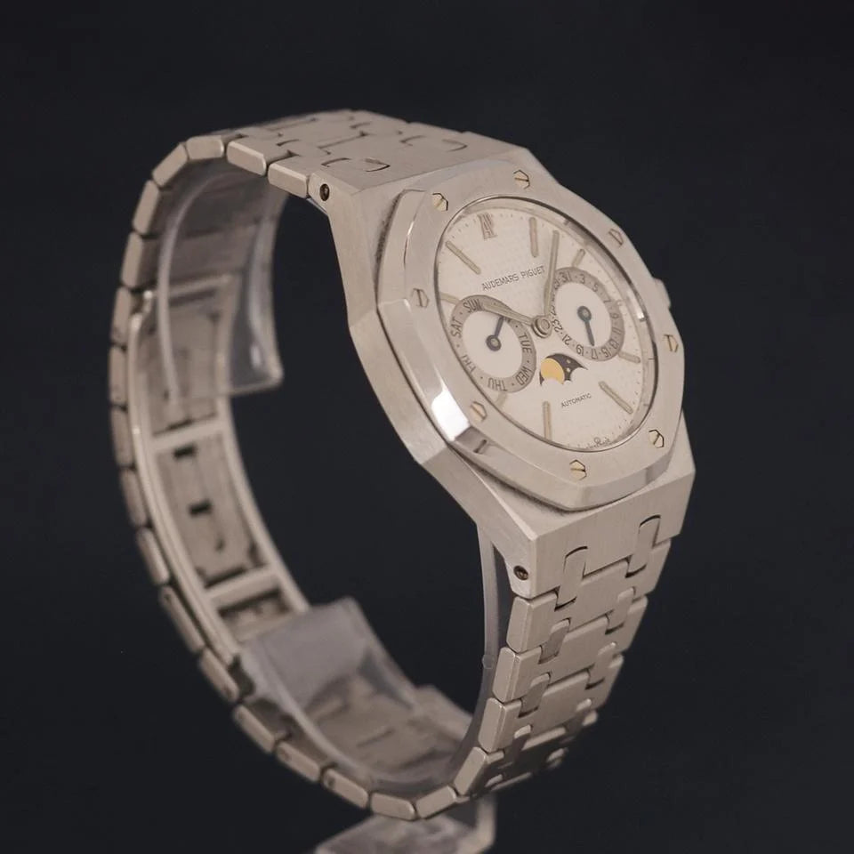 Audemars Piguet Royal Oak 25654ST.OO.0944ST.01 Perpetual Calendar Stainless Steel Silver Dial