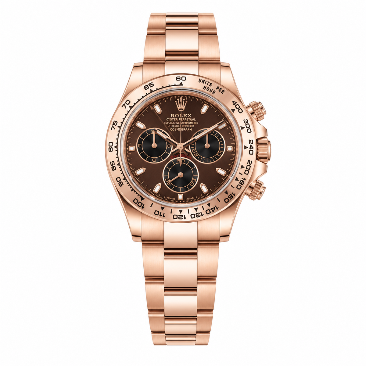 Rolex Cosmograph Daytona "Brown Dial" Everose Gold
