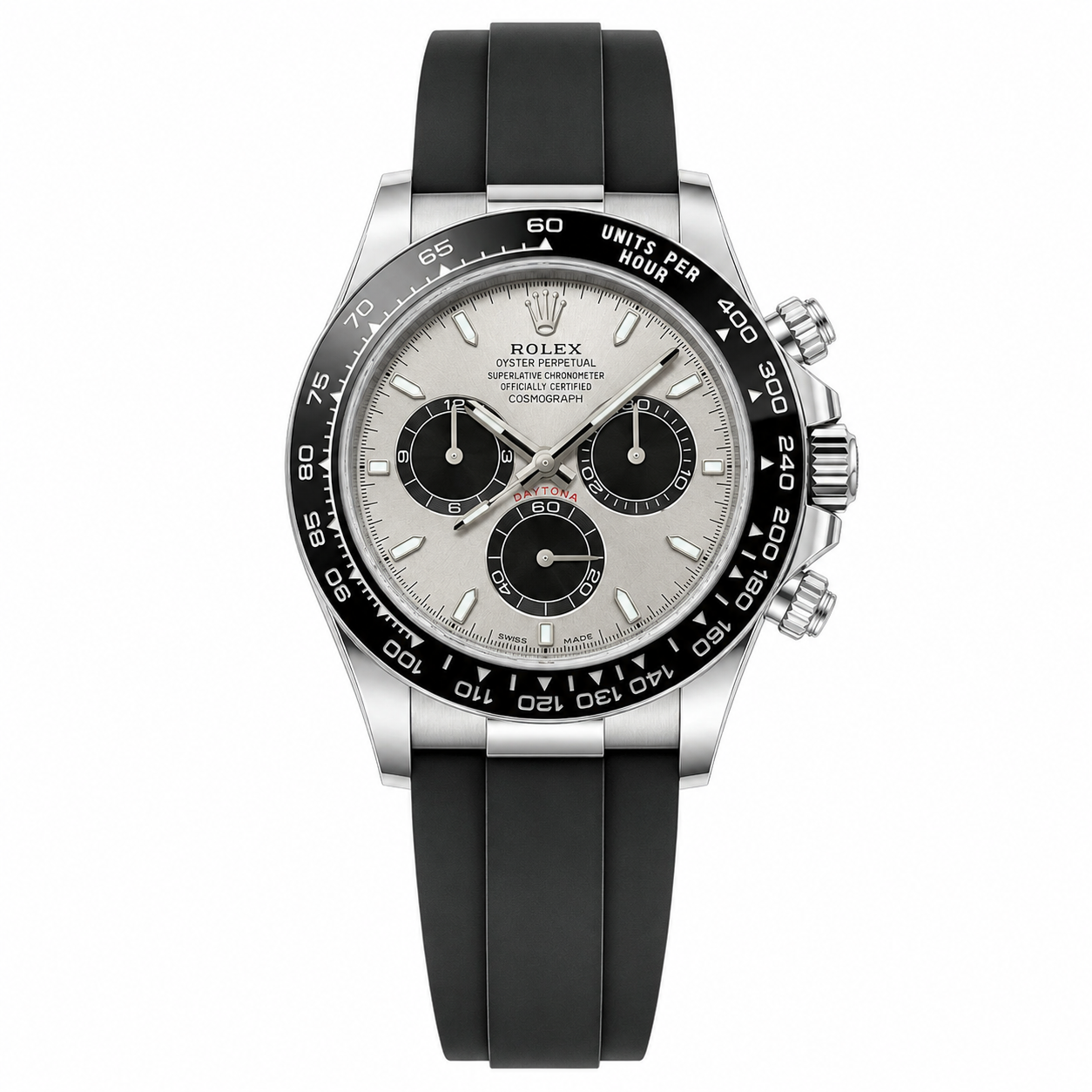 Rolex Daytona 116519LN 'Ghost' White Gold Steel and Bright Black Dial
