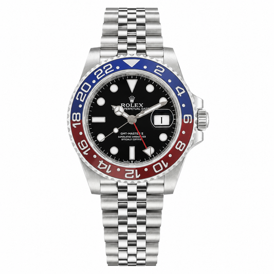 Rolex GMT-Master II 3285 V3 – 126710BLRO 'Pepsi' Stainless Steel Black Dial Jubilee (2025)