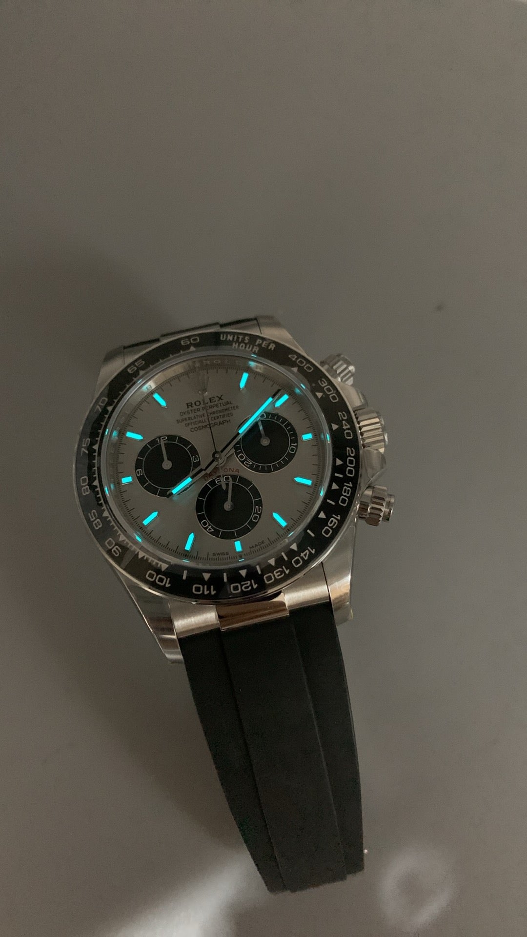 Rolex Daytona 116519LN 'Ghost' White Gold Steel and Bright Black Dial