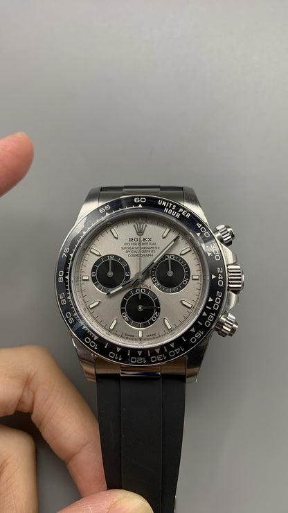 Rolex Daytona 116519LN 'Ghost' White Gold Steel and Bright Black Dial