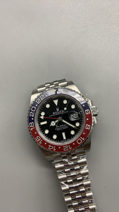 Rolex GMT-Master II "Pepsi" 40 –  VSF SUPER CLONE – 126710BLRO – Jubilee Bracelet