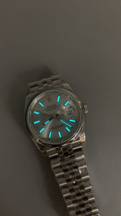 Rolex Datejust 41 126300 Acciaio Inossidabile Quadrante Argento Oyster (2025)