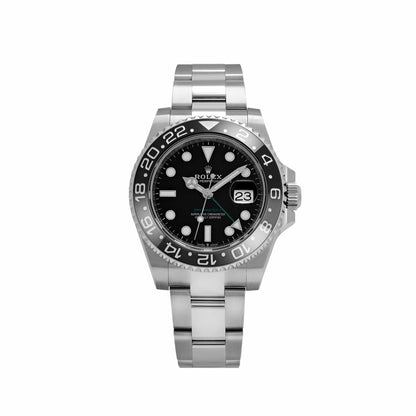 Rolex GMT-Master II 3285 V3 – AAA+ 126710GRNR 'Bruce Wayne' Stainless Steel Black Dial Oyster (2025)