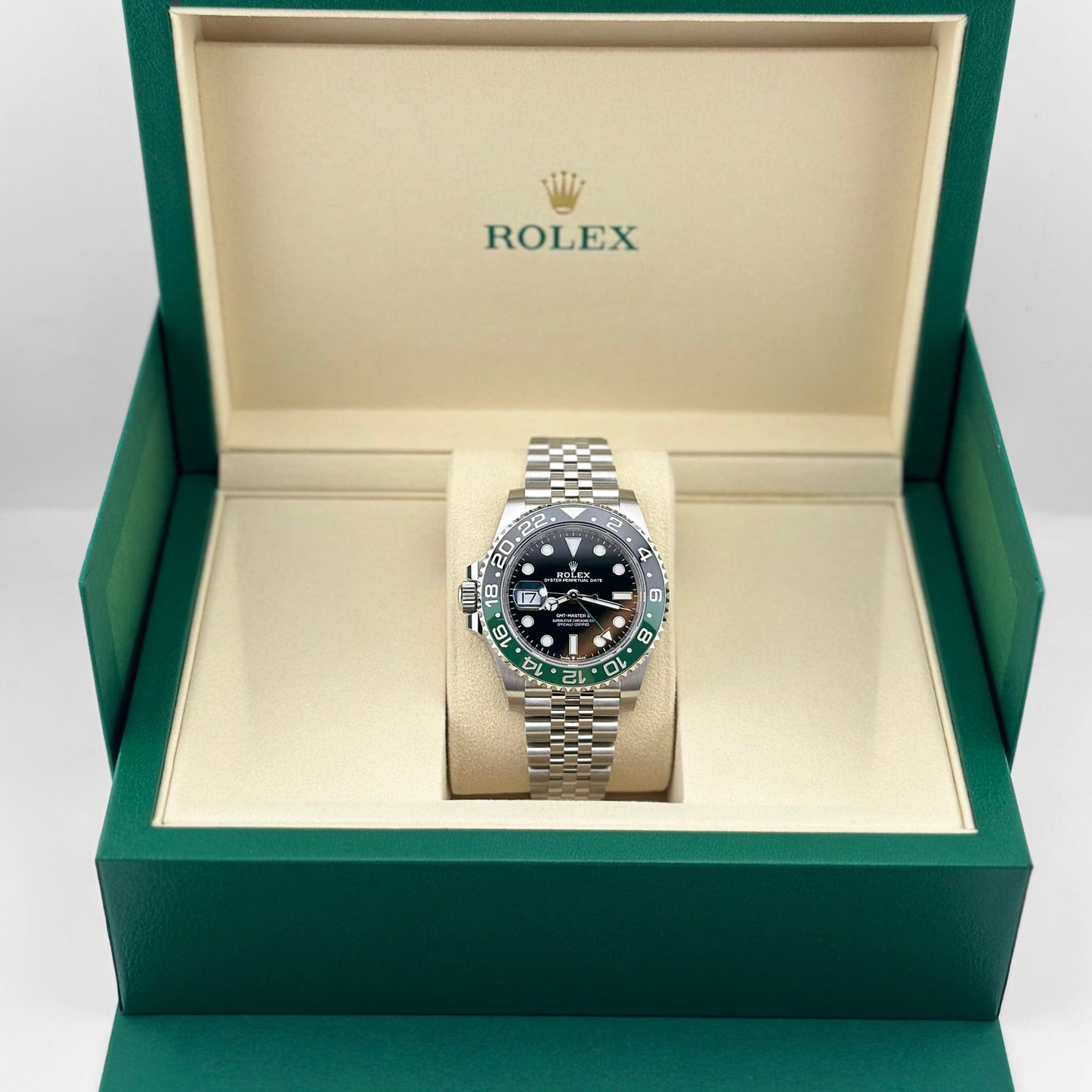 Rolex GMT-Master II 3285 V3 – AAA+ 126720VTNR 'Sprite' Lefty Stainless Steel Jubilee (2025)