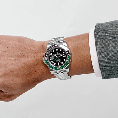 Rolex GMT-Master II 3285 V3 – AAA+ 126720VTNR 'Sprite' Lefty Stainless Steel Jubilee (2025)
