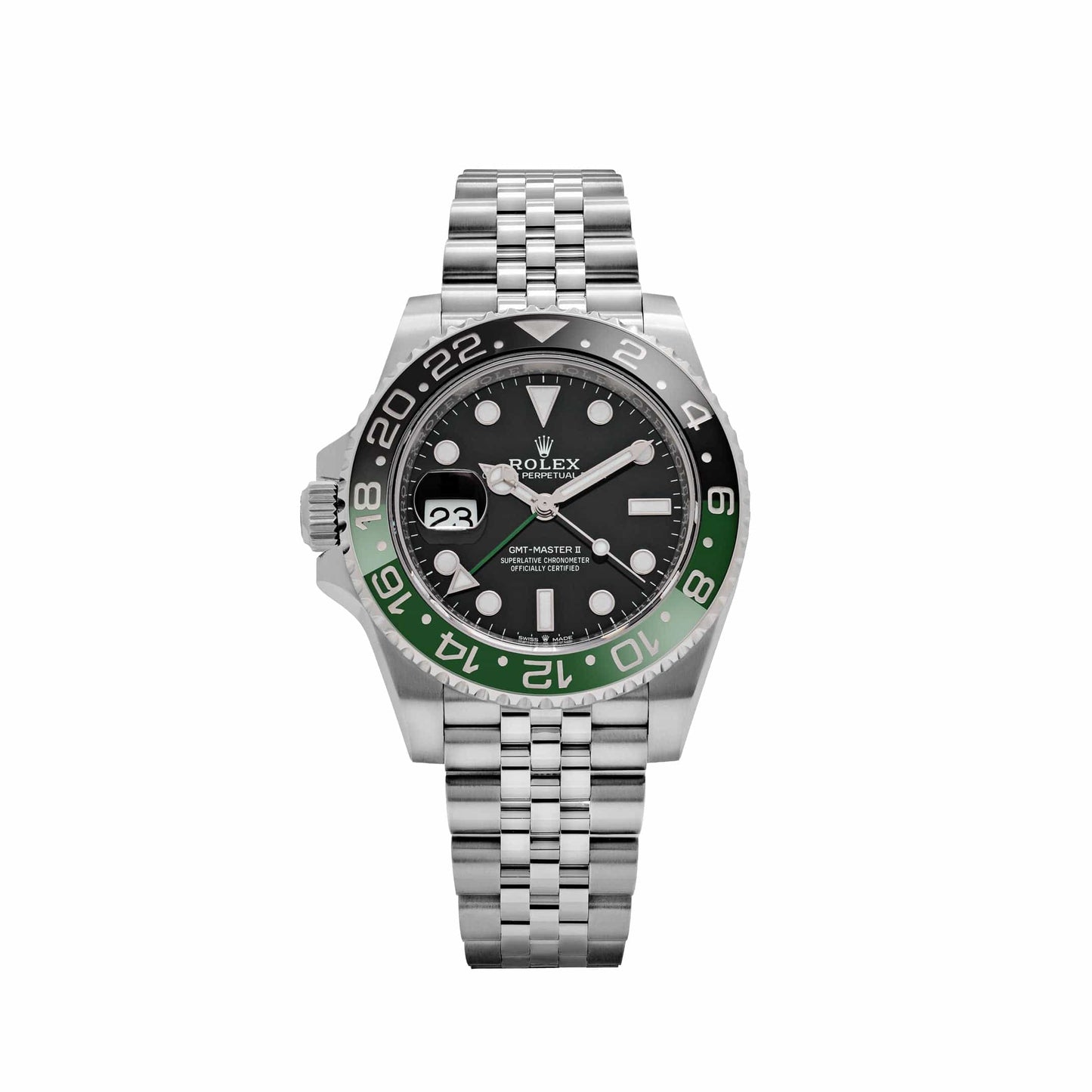 Rolex GMT-Master II 3285 V3 – AAA+ 126720VTNR 'Sprite' Lefty Stainless Steel Jubilee (2025)