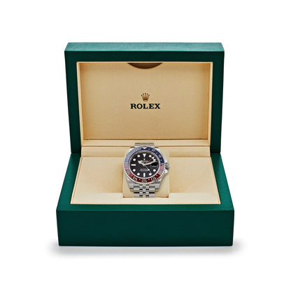 Rolex GMT-Master II 3285 V3 – AAA+ 126710BLRO 'Pepsi' Stainless Steel Black Dial Jubilee (2025)