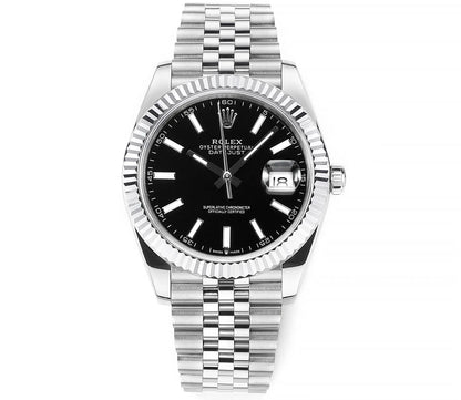 Rolex Datejust 41 126300 Stainless Steel Black Dial Jubilee