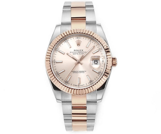 Rolex Datejust 41 126331 Oro Rosa Acciaio Inossidabile Quadrante Sundust Jubilee (2024)