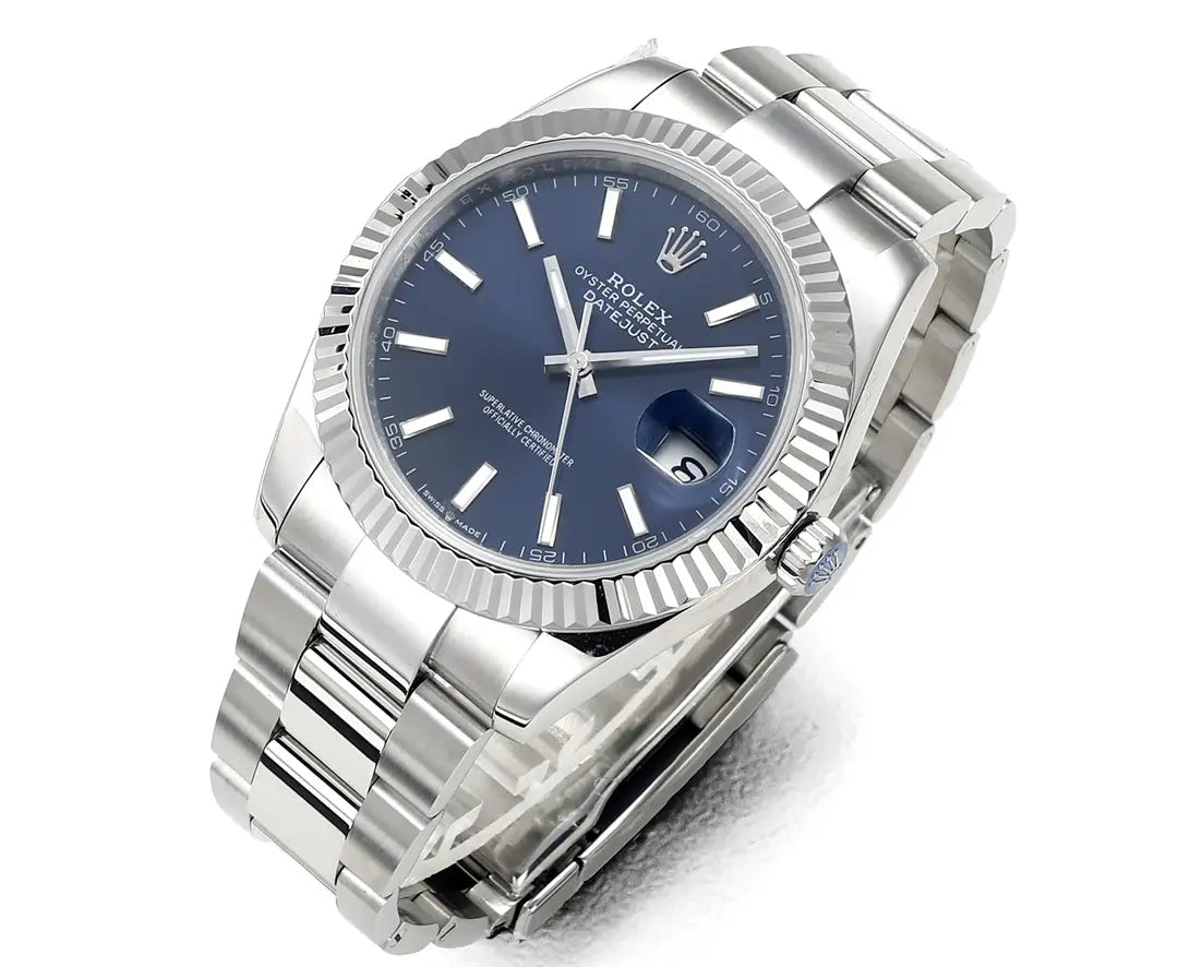 Rolex Datejust 41 116300 Stainless Steel Blue Dial Oyster