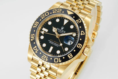 Rolex GMT-Master II 3285 V3 – 126718GRNR Yellow Gold Black Dial Jubilee (2023)