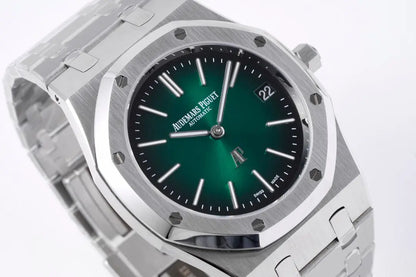 Audemars Piguet Royal Oak 3285 V3 – 15510ST.OO.1320ST.09 Stainless Steel Green Dial (2025)
