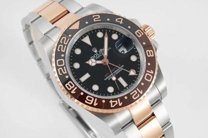 Rolex GMT-Master II 126711CHNR 'Root Beer' Stainless Steel Rose Gold Black Dial (2021)