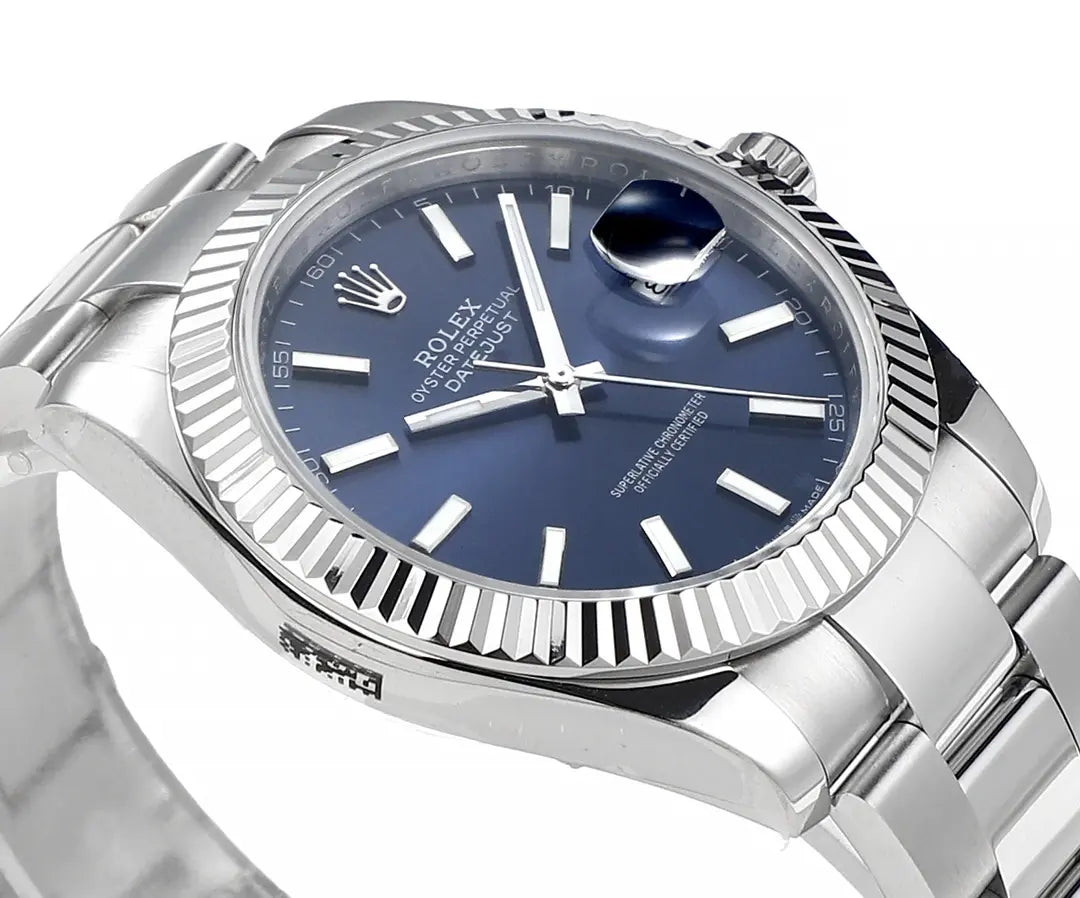 Rolex Datejust 41 116300 Stainless Steel Blue Dial Oyster
