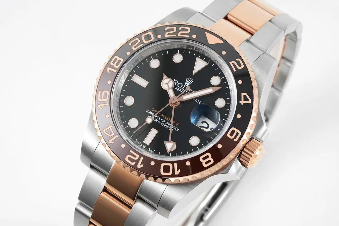 Rolex GMT-Master II 126711CHNR 'Root Beer' Stainless Steel Rose Gold Black Dial (2021)