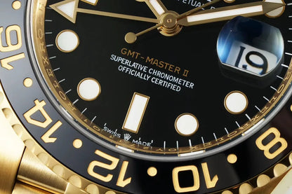 Rolex GMT-Master II 3285 V3 – 126718GRNR Yellow Gold Black Dial Jubilee (2023)
