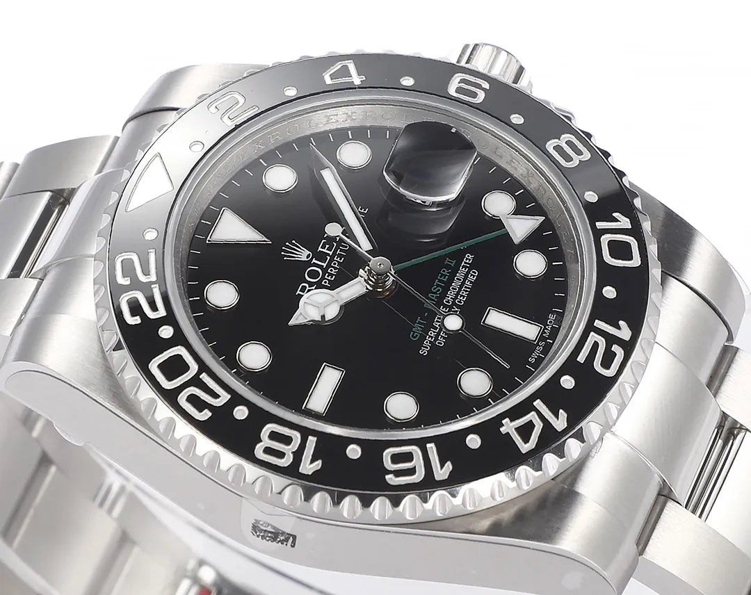 Rolex GMT-Master II 3285 V3 – 126710GRNR 'Bruce Wayne' Stainless Steel Black Dial Oyster (2025)