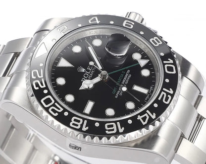 Rolex GMT-Master II 3285 V3 – 126710GRNR 'Bruce Wayne' Stainless Steel Black Dial Oyster (2025)