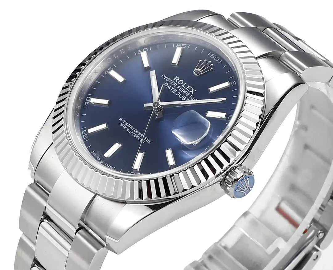 Rolex Datejust 41 116300 Stainless Steel Blue Dial Oyster