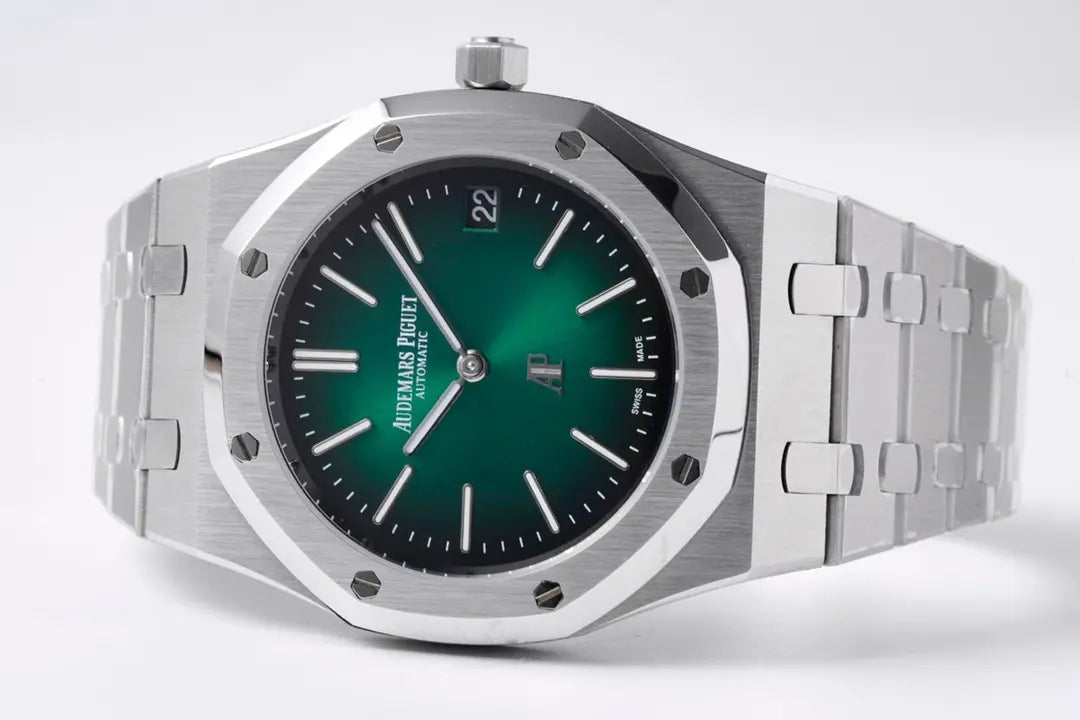 Audemars Piguet Royal Oak 3285 V3 – 15510ST.OO.1320ST.09 Stainless Steel Green Dial (2025)