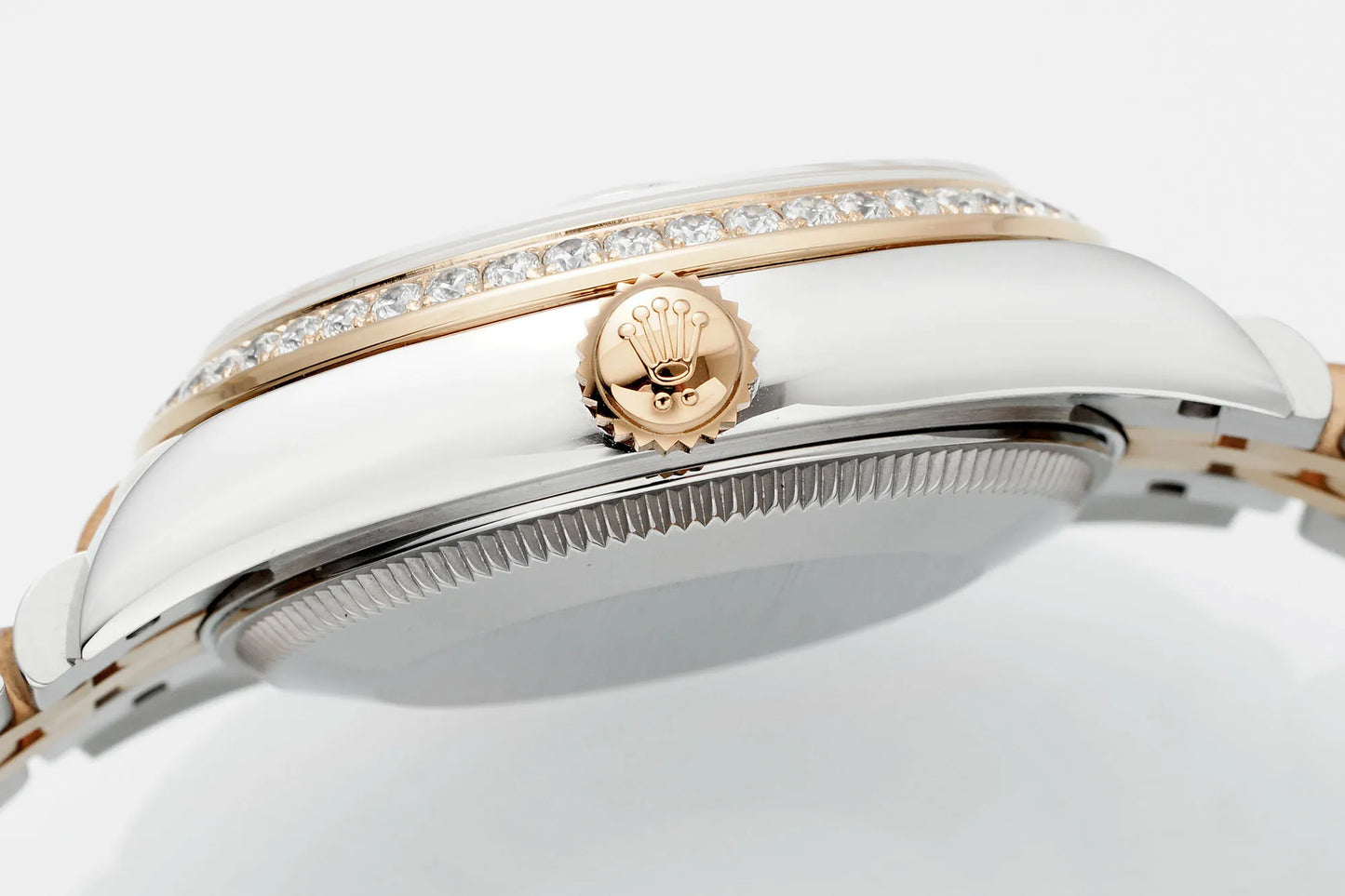 Rolex Datejust 31 278271 'Ladies' Stainless Steel Rose Gold Silver Diamond Dial (2024)