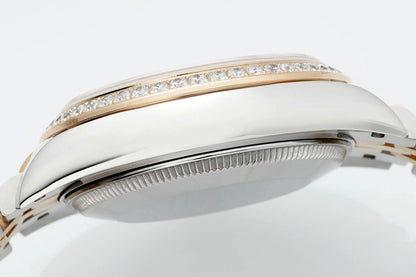 Rolex Datejust 31 278271 'Ladies' Stainless Steel Rose Gold Silver Diamond Dial (2024)