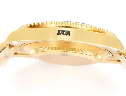 Rolex Submariner Date 116618LN Yellow Gold Black Dial